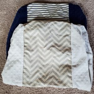 Two Circo wipeable changing pad covers